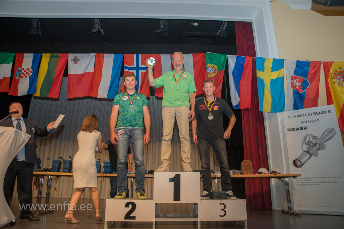 543 In category Springer best three shooters. Audrius Asukas LT, Aleksas Jaunius LT, Jan Homann DE